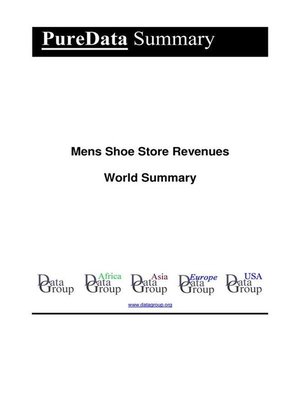 cover image of Mens Shoe Store Revenues World Summary